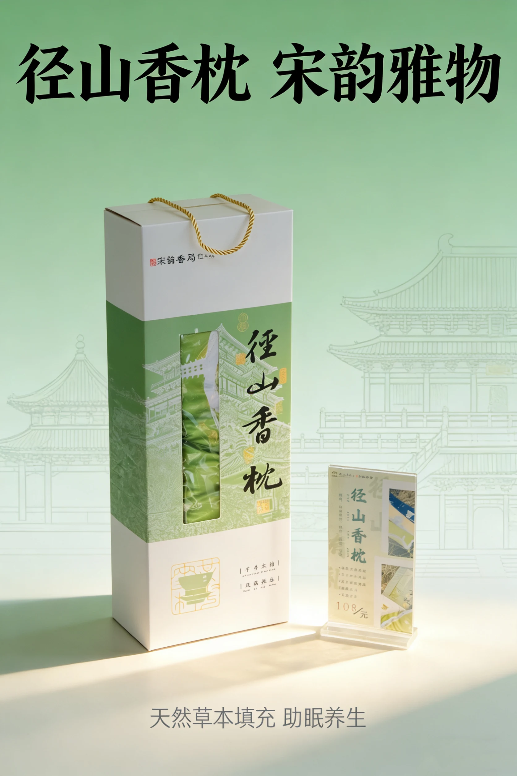 径山香枕